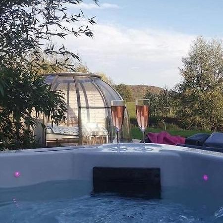Les Nuits Insolites De La Mothe - Hebergement En Bulle Ou Tiny House Avec Spa Privatif Outremecourt Exteriér fotografie